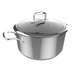 cocotte en acier inoxydable