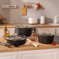 Cocotte Cecotec Polka Fantasy 28 cm induction noire Cocotte Cecotec Polka Fantasy 28 cm induction noire