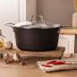 Cocotte Cecotec Polka Fantasy 28 cm induction noire Cocotte Cecotec Polka Fantasy 28 cm induction noire