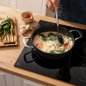Cocotte Cecotec Polka Fantasy 28 cm induction noire Cocotte Cecotec Polka Fantasy 28 cm induction noire