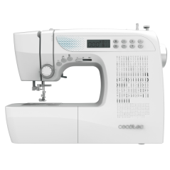 machine à coudre blanche