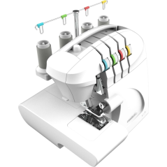 Surjeteuse Cecotec BelleCouture 4 fils blanche 1100 tr/min