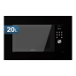 Micro-ondes encastrable Cecotec GrandHeat 2000 20L Noir