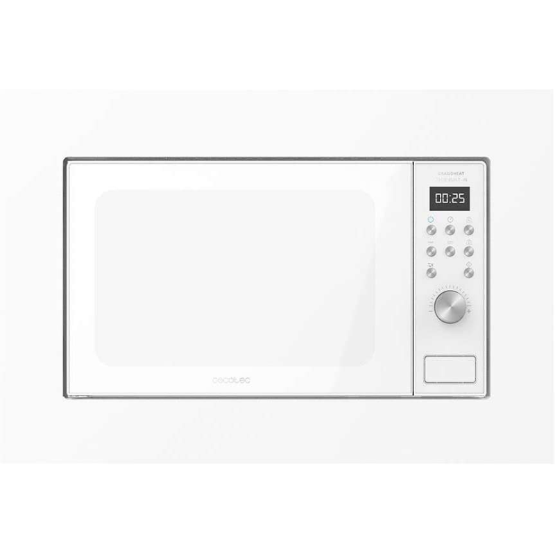 Micro-ondes encastrable Cecotec GrandHeat 2000 blanc 20L grill