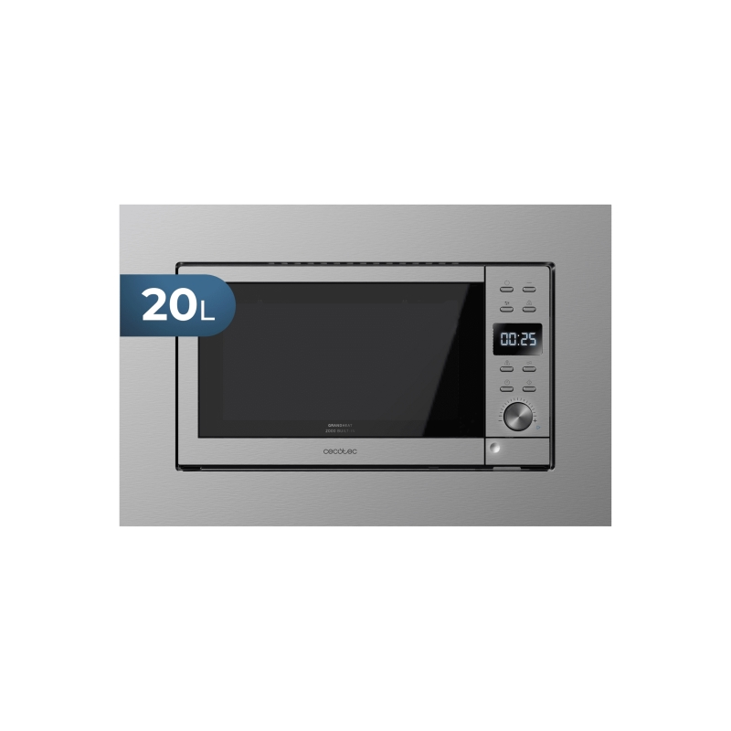Micro-ondes encastrable Cecotec GrandHeat 2000 20 L acier