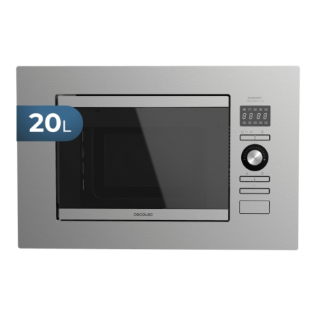 micro-ondes encastrable acier 20L
