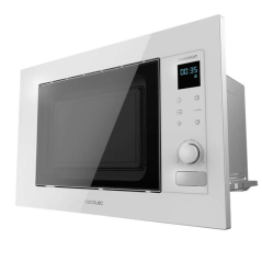 micro-ondes encastrable blanc 21 L