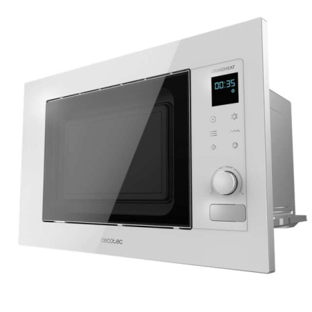micro-ondes encastrable blanc 21 L
