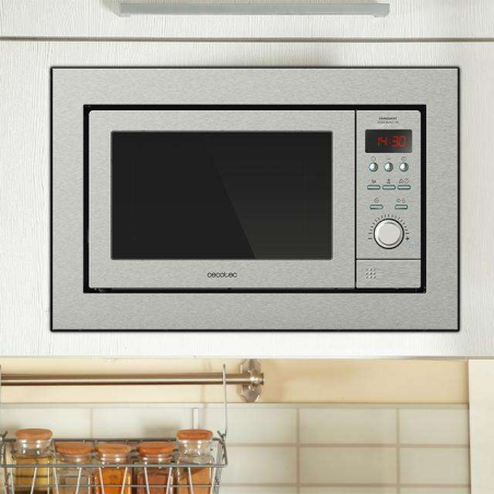 Micro-ondes encastrable Cecotec GrandHeat 2350 25L acier