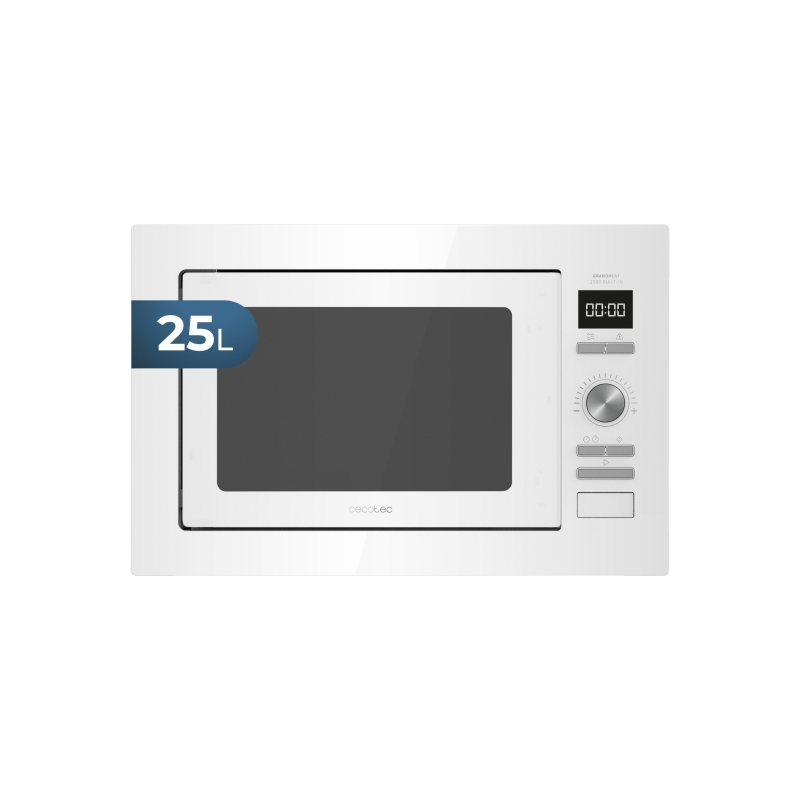 Micro-ondes encastrable Cecotec GrandHeat 25L blanc
