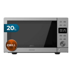 Micro-ondes acier 20 L Cecotec