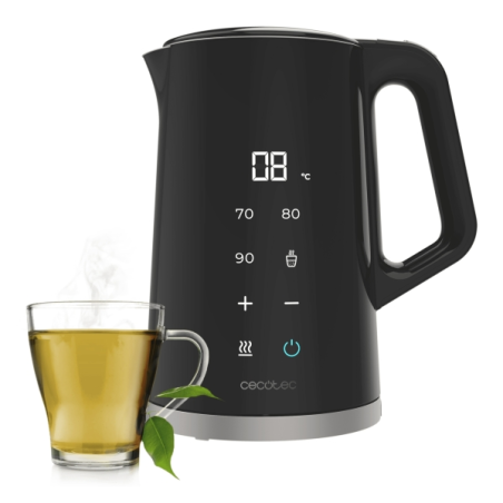 Bouilloire électrique noire 1,7 L