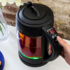 Bouilloire électrique Cecotec Thermosense 390 1,7 L noire