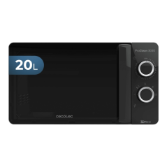 Micro-ondes noir 700W 20L
