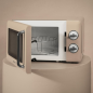 Micro-ondes Cecotec Proclean 3010 rétro beige 20 L 700 W Micro-ondes Cecotec Proclean 3010 rétro beige 20 L 700 W