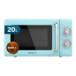 Micro-ondes Cecotec Proclean 3110 rétro bleu 20L 700W gril