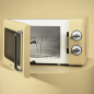 Micro-ondes Cecotec Proclean 3110 Rétro Jaune 20 L Micro-ondes Cecotec Proclean 3110 Rétro Jaune 20 L