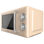 Micro-ondes Cecotec Proclean 5110 Rétro Beige 20 L 700 W Micro-ondes Cecotec Proclean 5110 Rétro Beige 20 L 700 W
