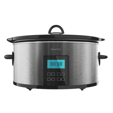 mijoteuse inox programmable 5,5 L
