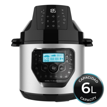 cuiseur programmable noir argent