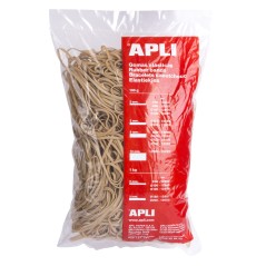 ✅ Bandes Élastiques Apli en Caoutchouc Naturel - Ø 160 x 3mm - Grande Élasticité et Résistance - 1kg de Con en stock