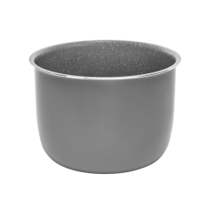cocotte en céramique grise