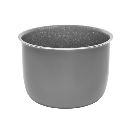 cocotte en céramique grise