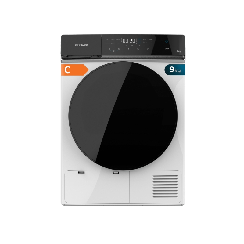 Sèche-linge Cecotec Bolero 9 kg noir/blanc Sèche-linge Cecotec Bolero 9 kg noir/blanc