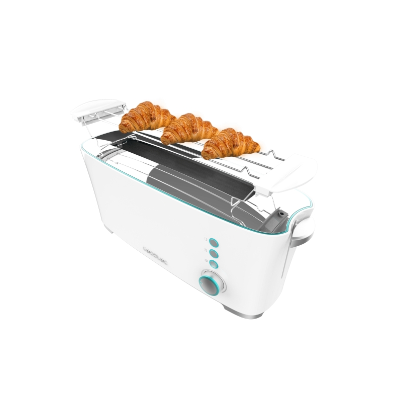 Grille-pain Cecotec Toast and Taste ExtraW blanc