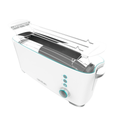 Grille-pain Cecotec Toast and Taste ExtraW blanc