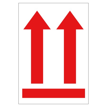 ✅ Apli Roll Étiquettes Flèche Position Verticale 200 U. couleur Blanc en stock