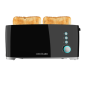 Grille-pain Cecotec Toast and Taste Extra B noir fente XL Grille-pain Cecotec Toast and Taste Extra B noir fente XL