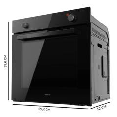 Four encastrable noir 77 L