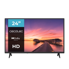 Téléviseur LED 24 pouces noir