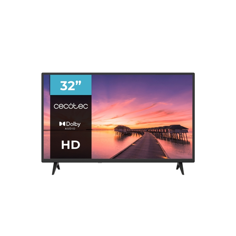 Téléviseur LED 32 pouces Cecotec HD Noir Téléviseur LED 32 pouces Cecotec HD Noir