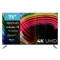 Téléviseur LED 75" Cecotec 4K UHD Android TV Noir Téléviseur LED 75" Cecotec 4K UHD Android TV Noir