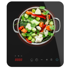 Plaque induction portable noire