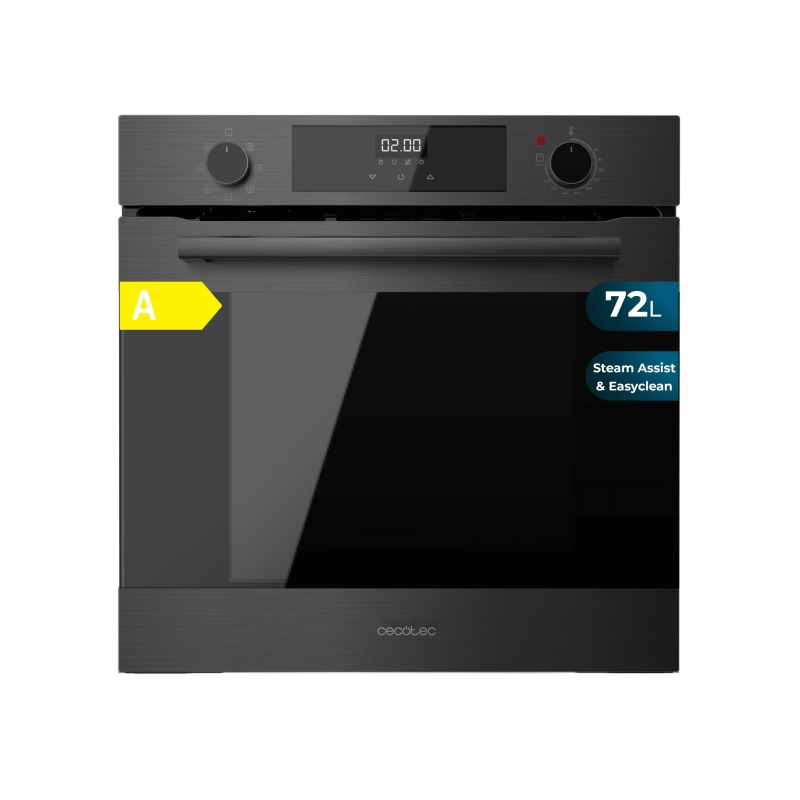 Four encastrable Cecotec Bolero Hexa M226000 72 L gris foncé Four encastrable Cecotec Bolero Hexa M226000 72 L gris foncé