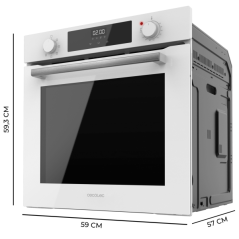 Four encastrable blanc 72 L