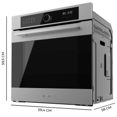 Bac encastrable noir argent 72 L