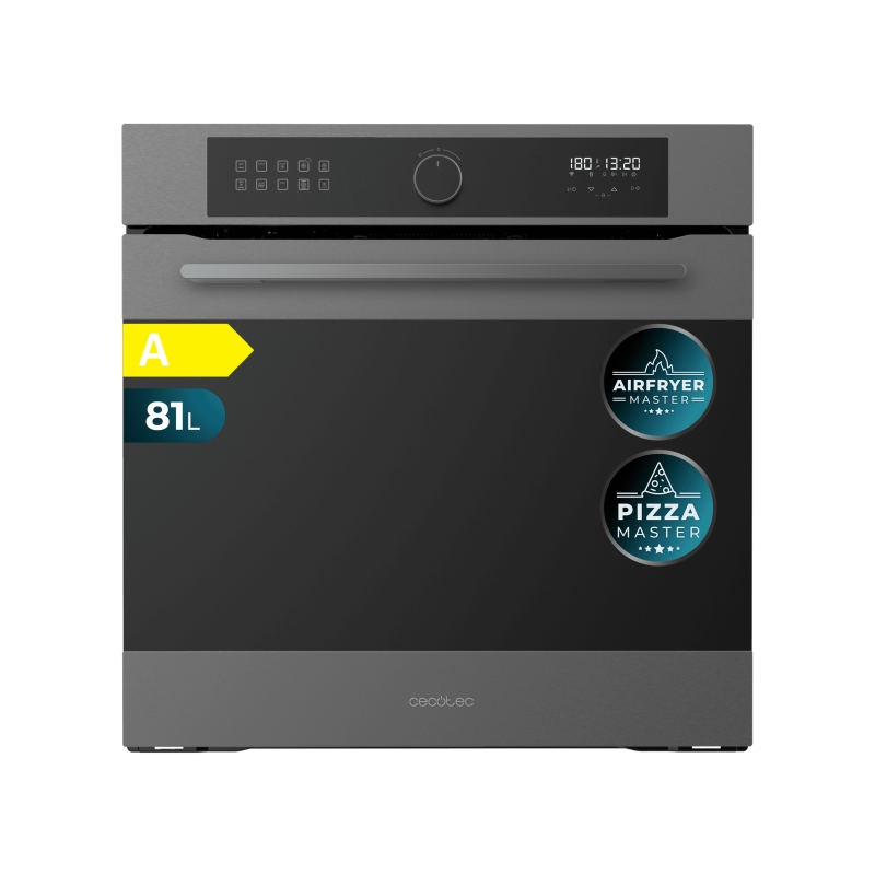 Four encastrable Cecotec Bolero Hexa AF316000 81L gris foncé Four encastrable Cecotec Bolero Hexa AF316000 81L gris foncé
