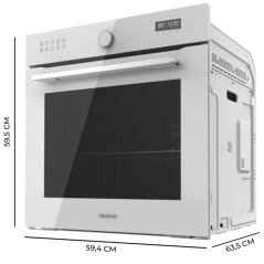 Four encastrable blanc 81 L