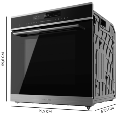 Four micro ondes noir Cecotec encastrable