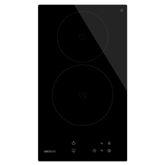 Plaque de cuisson vitrocéramique Cecotec noire 2 zones
