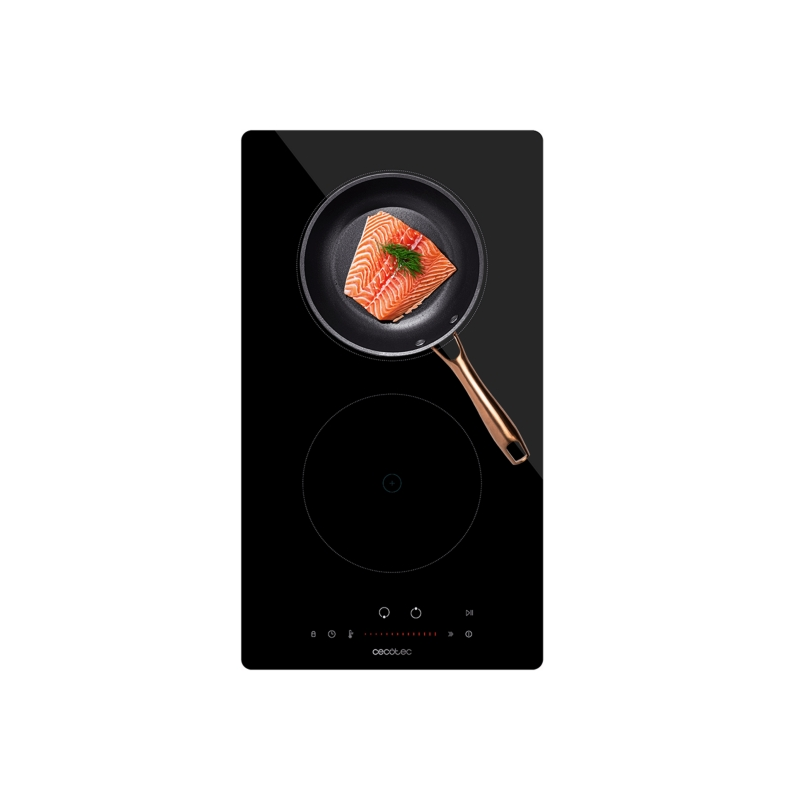 Plaque induction encastrable Cecotec 2 zones noir