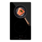 Plaque induction encastrable Cecotec 2 zones noir