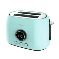 Grille pain double fente bleu clair