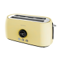 Grille-pain double fente Cecotec ClassicToast 15000 jaune pastel Grille-pain double fente Cecotec ClassicToast 15000 jaune pastel