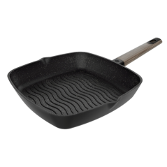 Poêle carrée noire Cecotec