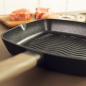 Poêle carrée Cecotec Polka Excellence 28 cm noire